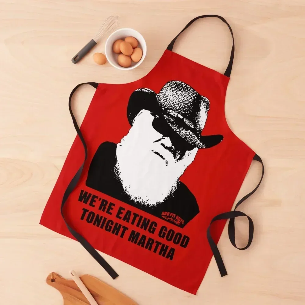

We're Eating Good Tonight Martha... Bbq Pit Boys Apron cookings for women household woman Women's Apron