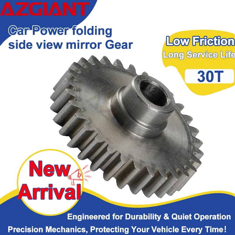 Azgiant Car Power Folding Unit Mirror Actuator Gear For Subaru Forester/XV/Ascent wear-resistant Metal accessoire voiture