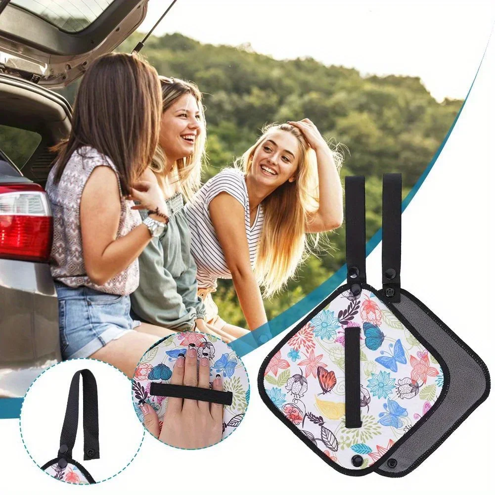 Wiederverwendbares Toilettenpapier für Camping, Outdoor-Pads für Frauen, die im Freien urinieren, Lösung für weibliche Urinierung beim Camping und Wandern – Detail 2