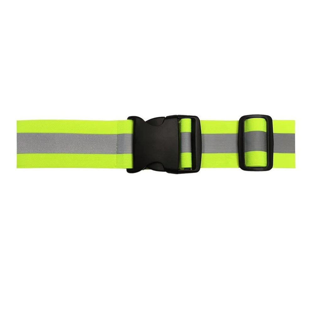 Motorcycling Riding High Visible Night Safety Warning Fluorescent Tape Reflective Strips Running Reflective Belts Waist Gear