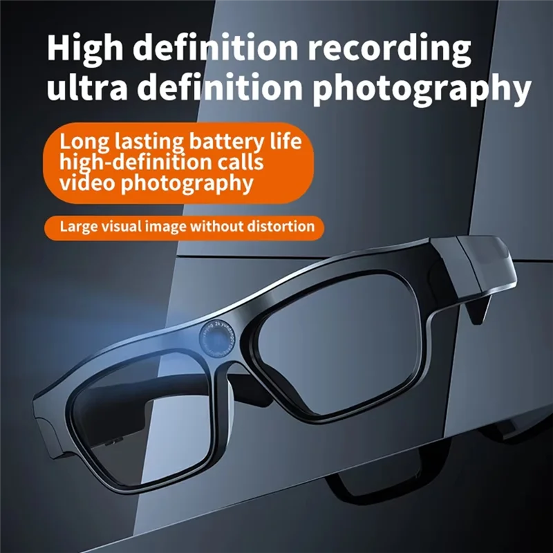 REPLA-Wireless 4K HD Bluetooth Video Glasses Camera Smart Glasses Mini Cycling Driving Record Music Call