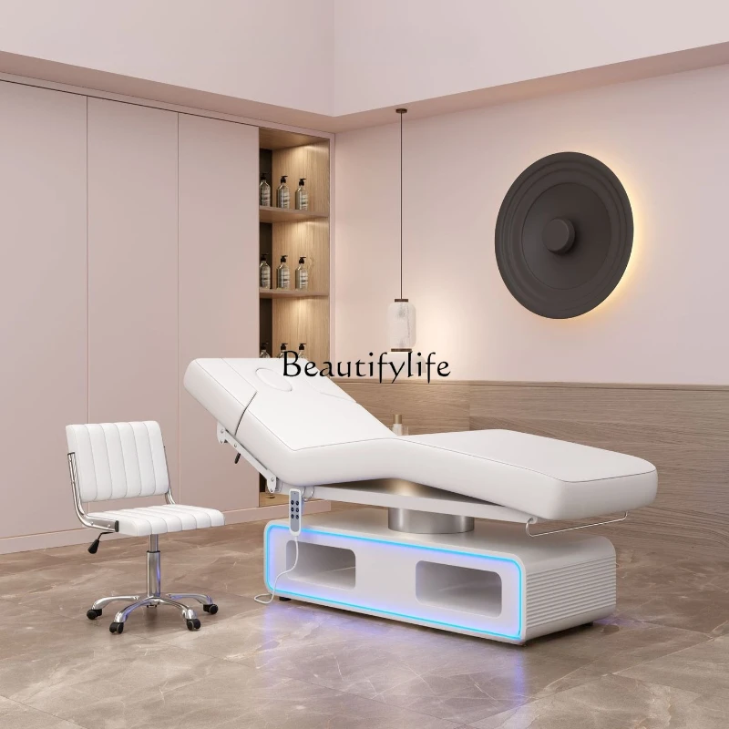 

4High-end electric beauty bed beauty salon special massage massage massage latex bed constant temperature heating