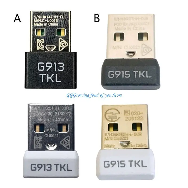 H9EB 2.4GHz unificando adaptador USB receptor dongle inalámbrico para teclado G913 G915 TKL