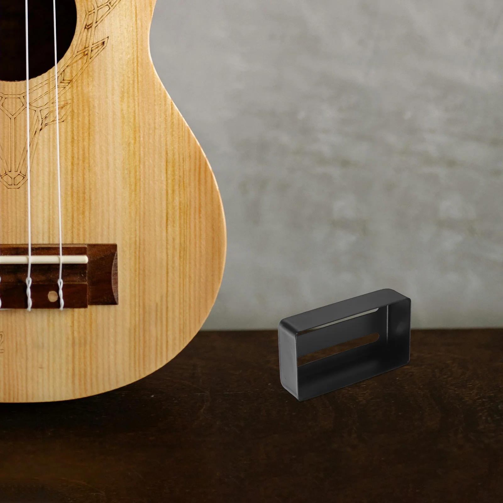 

Guitar Pickup Cover Black Two Durable Metal Humbucker Pickups Covers Cover Guitar Accessories