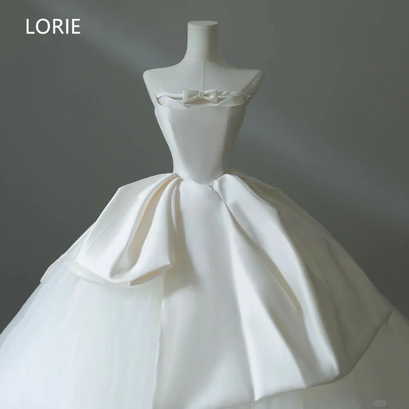 

LORIE Sexy A-line Sweetheart Bow Mini Wedding Dresses Sleeveless Bridal Gown Backless Wedding Gowns Customized 2025