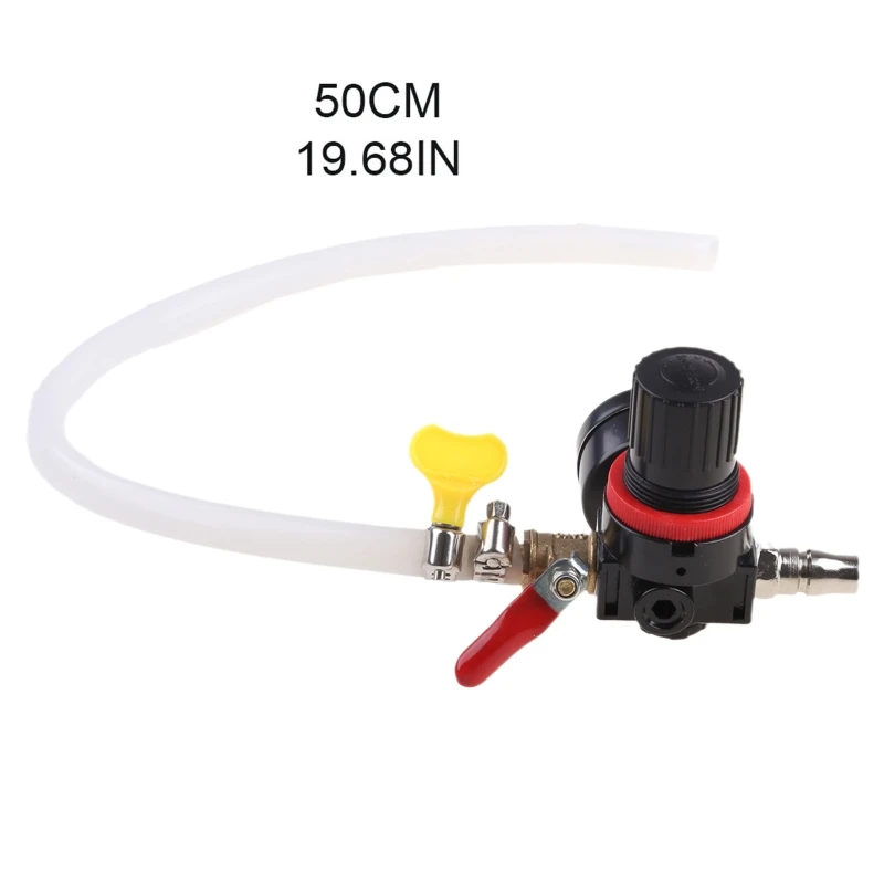 Imagem -05 - Detector de Vazamento do Tanque Água Líquido Refrigerante Automático Testador Pressão Universal Medidor Sistema Refrigeração do Carro Testador Radiador Durável M4yd