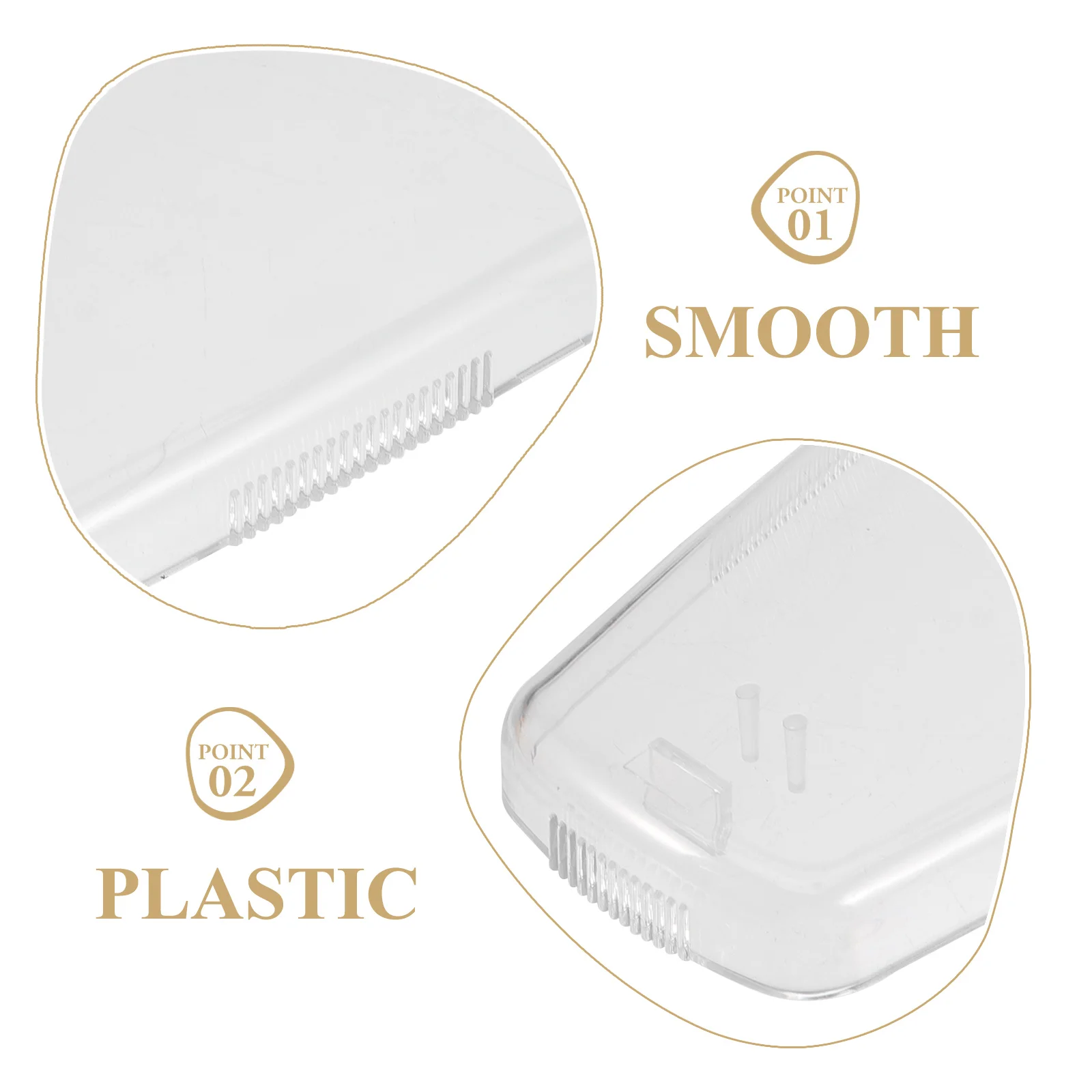 

Piano Cover Dust-proof Accessories Metronome Plastic for Transparent Lid Musical Parts
