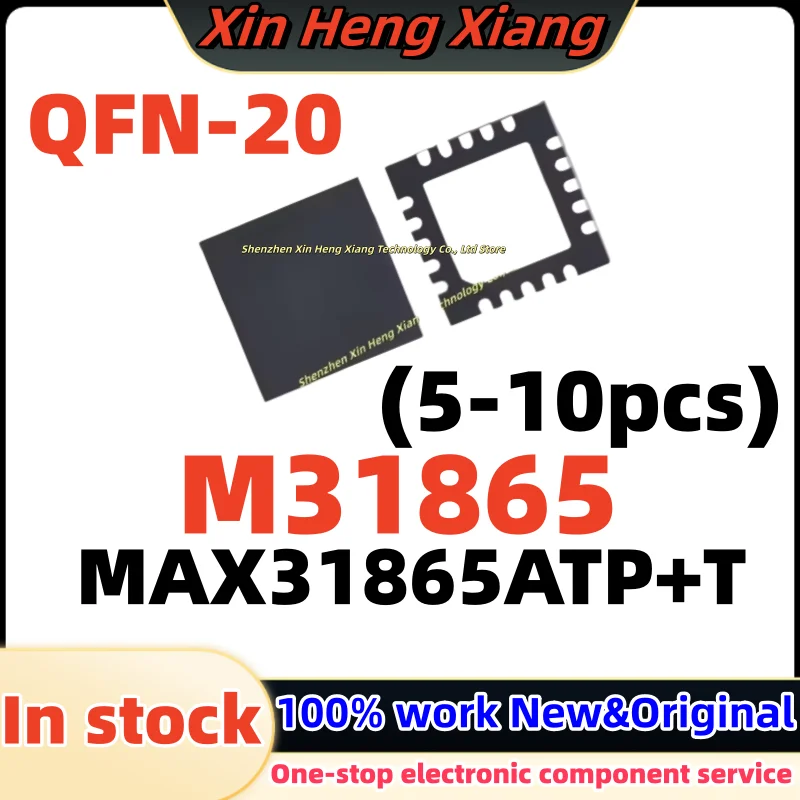

(5-10Pcs) MAX31865ATP MAX31865ATP+T MAX31865 M31865 QFN-20