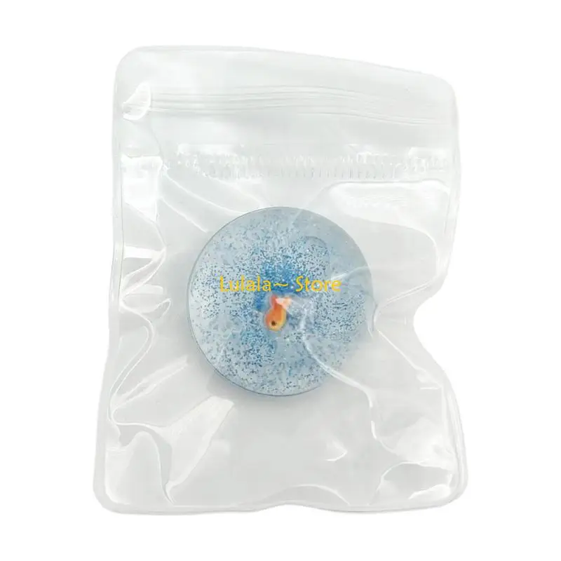 Y4QA Small Ball Stress Reliever Soft Elastic TPR Material Hand Therapy Portable Stress Toy