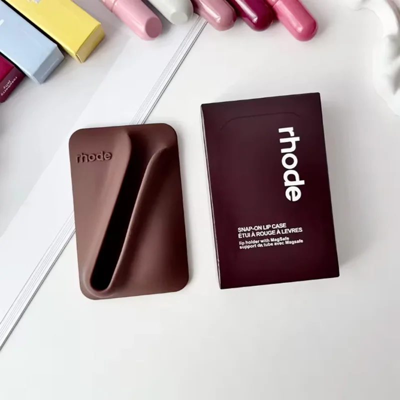 Hot-Trend Lipgloss met magnetisch achterontwerp, siliconen telefoonhouder, stabiele bevestiging voor eenvoudig en handig dagelijks gebruik.