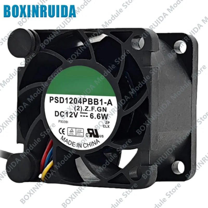 Brand new original server axial flow fan PSD1204PBB1-A 12V 4.7W 6.6W 40 * 40 * 24MM cooling fan