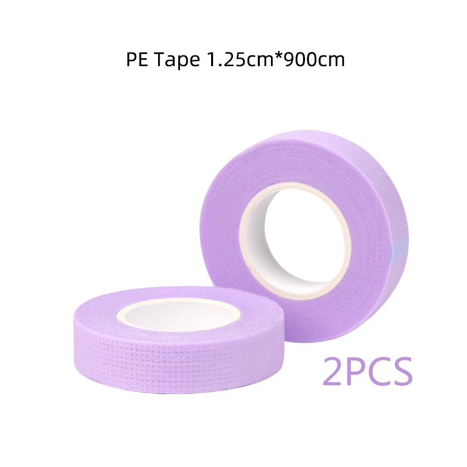 Neue Farbe Vlies Klebeband Aufkleber atmungsaktiv empfindlich beständig mikro poröse Wimpern verlängerung Silikon Gel Wimpern band Make-up-Tool – Detail 20