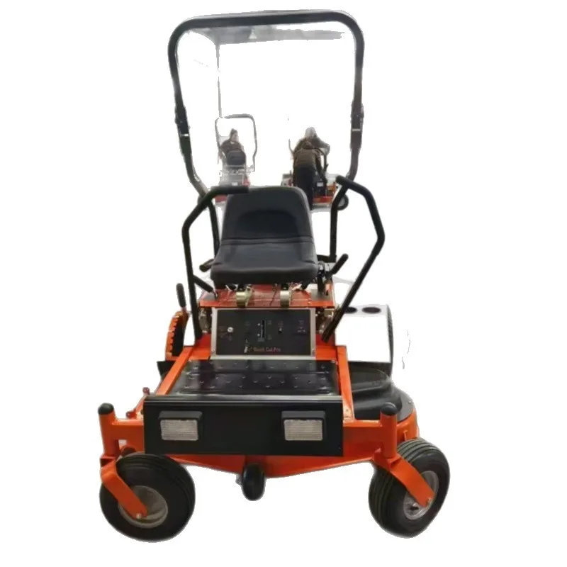 

Ride-on smart turn lawn mower, mowing green weed trimmer golf course lawn mower