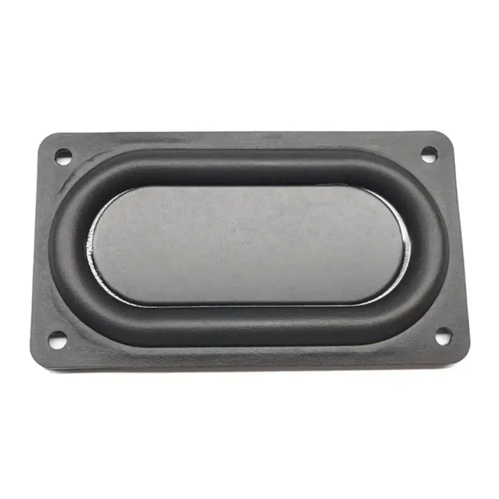 1/2Pcs 5090 Passive Bass Resonance Plate With Mounting Holes Low Frequency Rubber Vibration Diaphragm Rectangular