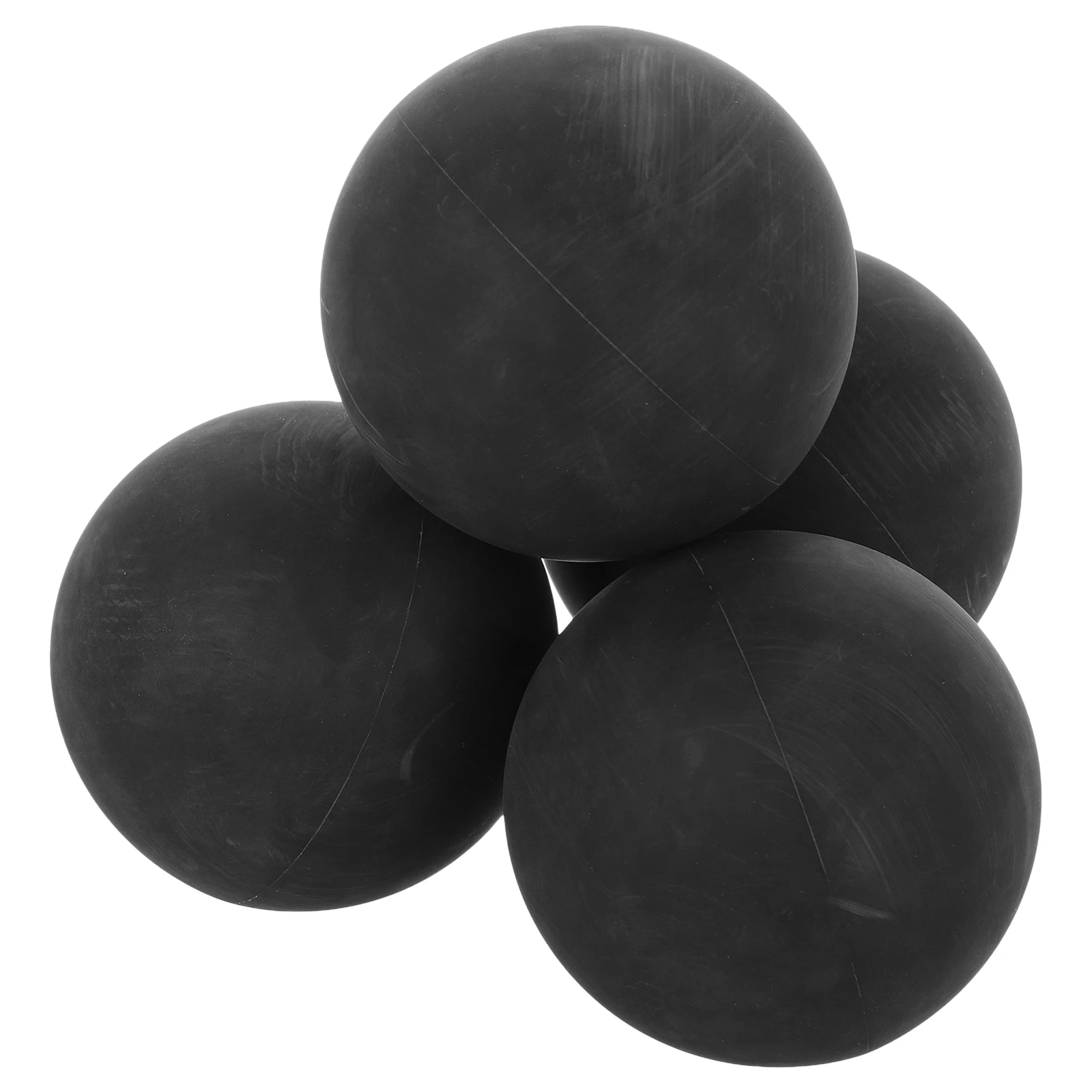 

4pcs Training Response Ball Hollow High Elastic Mini Rubber Ball for Reaction Skills Hand Eye Coordination Durable Lightweight