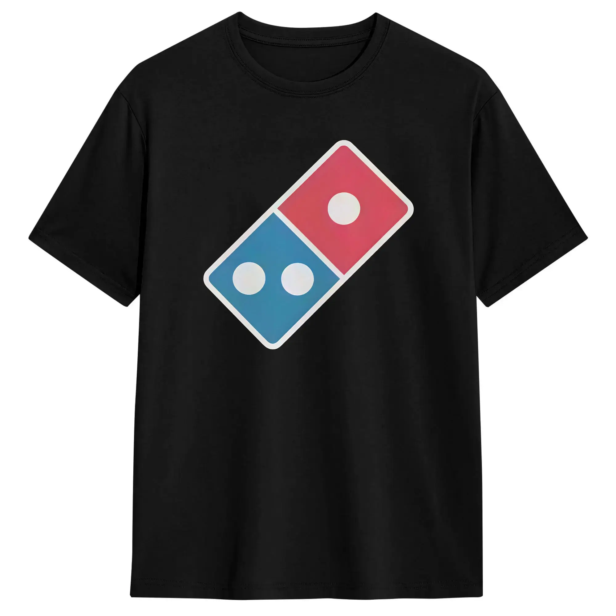 Men Pizza dominos T Shirt  Cotton Clothes Funny Short Sleeve Round Neck Tees Birthday Present T-Shirt