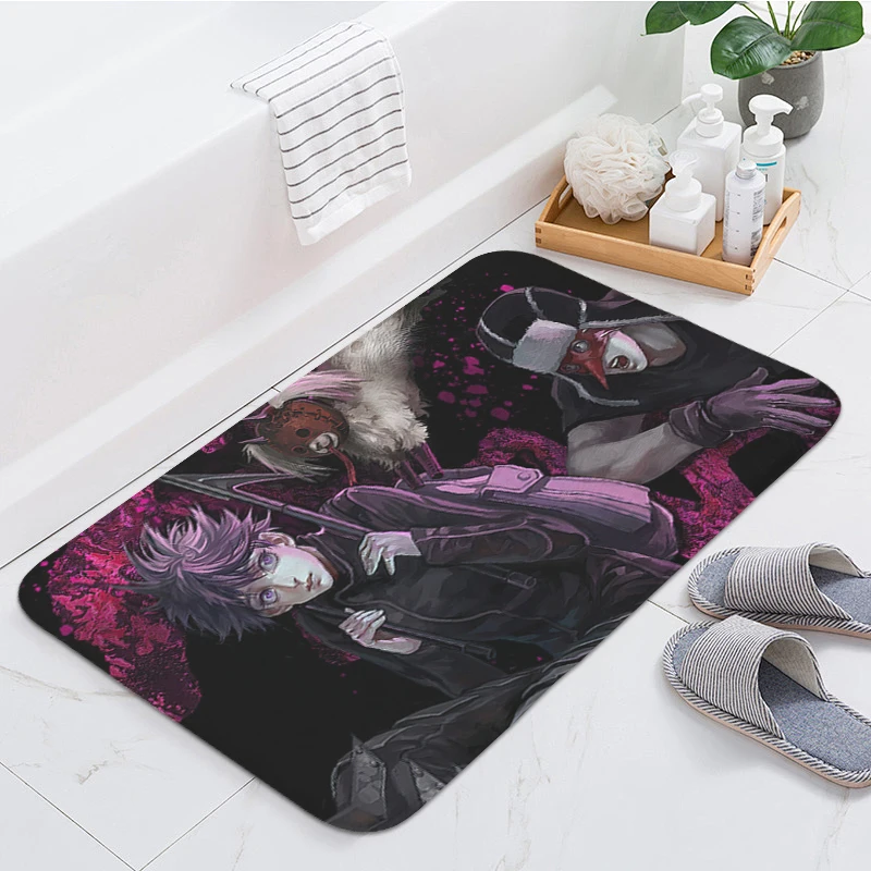 

Custom Doormat Entrance Door D-Dorohedoro Waterproof Bathroom Non-slip Mat Kitchen Room Floor Carpet Hallway Balcony Bedroom Rug