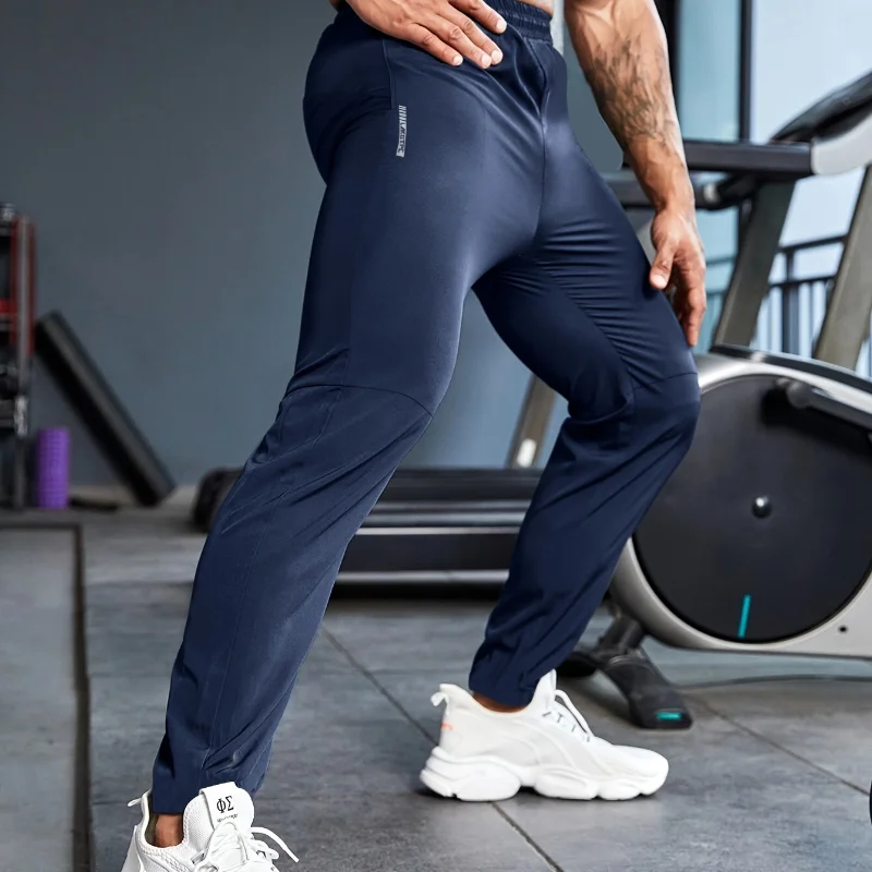 Pantalones deportivos finos para hombre, ropa informal transpirable de secado rápido, para correr, Fitness, holgada, de verano, venta al por mayor, novedad