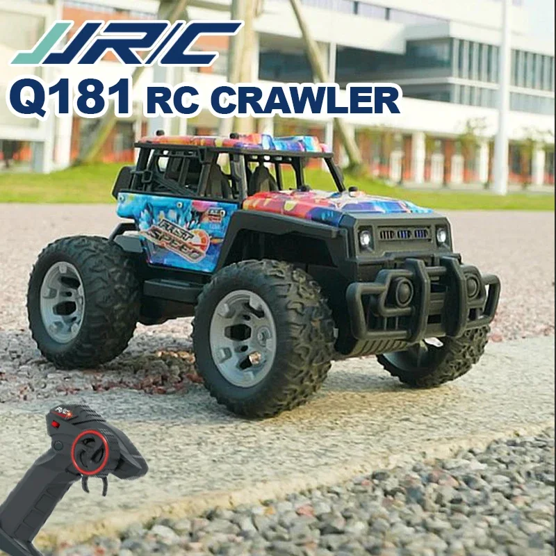 JJRC Rc Cars Q181 1:20 Remote Control Racing Car Competitive All Terrain Off-Road Climbing Light Electric Vehicle Toy for Boys