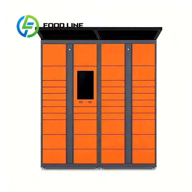 Parcel Locker Anti-Theft Intelligent Delivery Locker Easy Maintenance Stable Unlock Response For Residential Area Parcel Storage