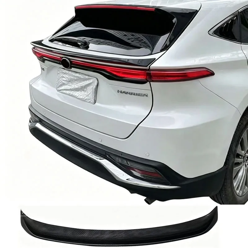 Suitable for 22-24 Toyota Lingfang Weisha rear middle wing, trunk spoiler carbon fiber/glossy black, no drilling required