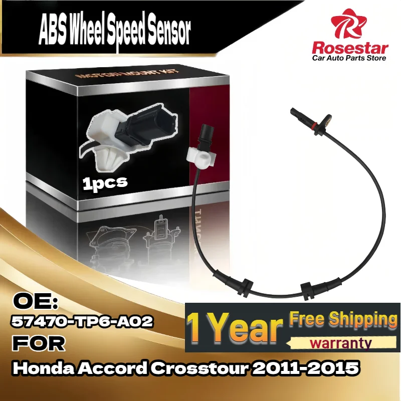 

Front or Rear ABS Wheel Speed Sensor for Honda Accord Crosstour 2011-2015 57470-TP6-A02