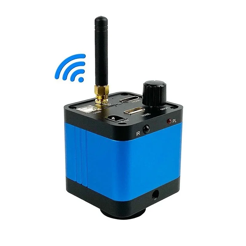 1080P 36MP USB WIFI Stereo Microscope C-mount Camera with IR Remote Control IP54 Rated for Output
