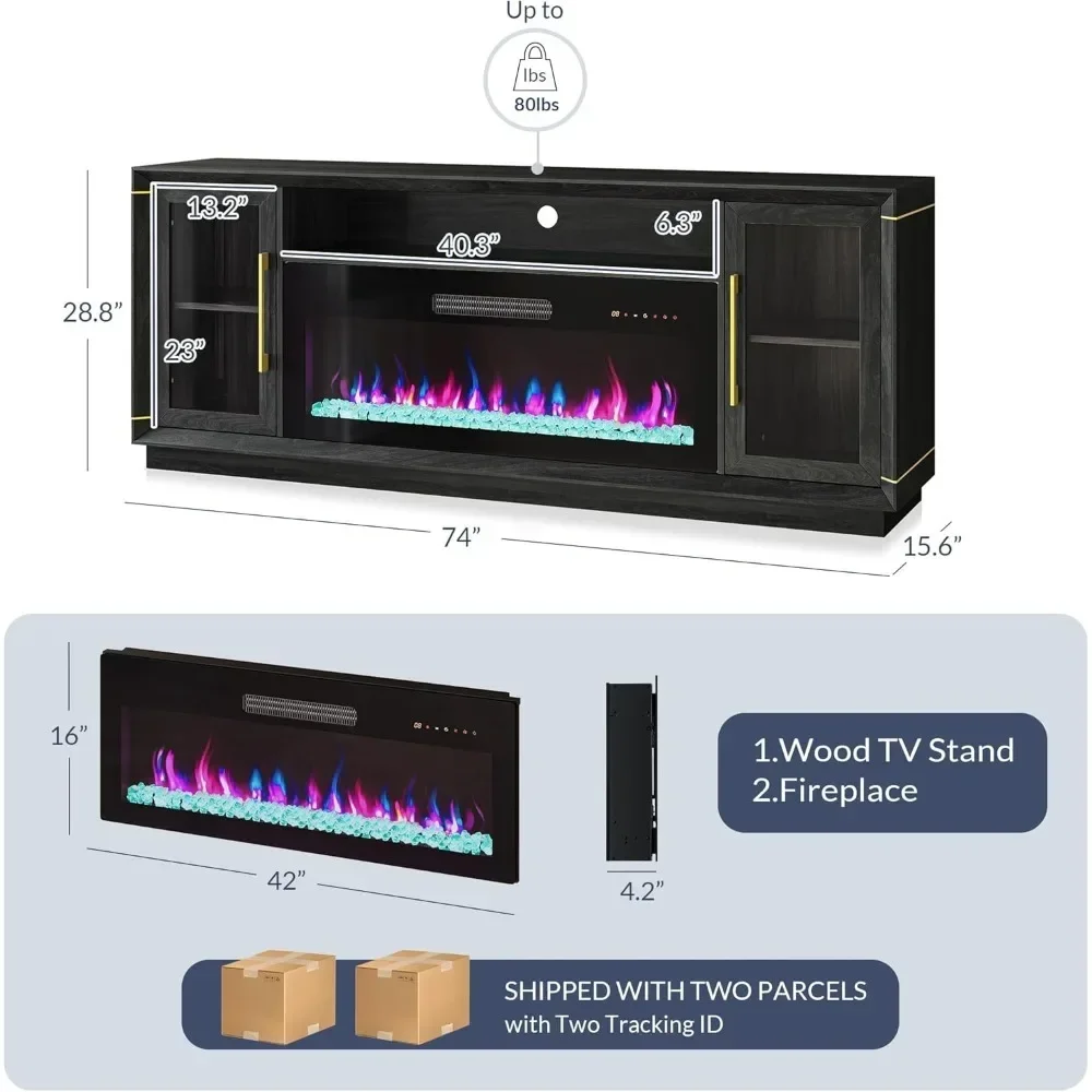 TV Stand for TVs Up To 85