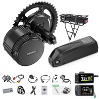 BAFANG CAN Bus BBS02B 48V 750W Mid Drive Kit Electric Bike Conversion Kit with Display EKD01 DPC010 Ebike Mid-Mounted Engine