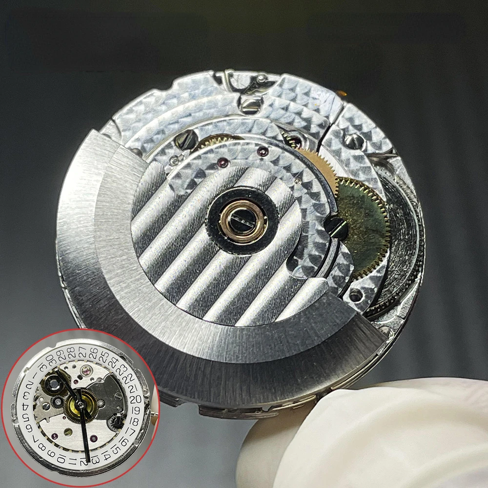 

High Accuracy 2824-2 Clone Polished Plate Version Seagull 2824-2 ST2130 Automatic Mechanical Watch Movement White Disc 3.0 ETA