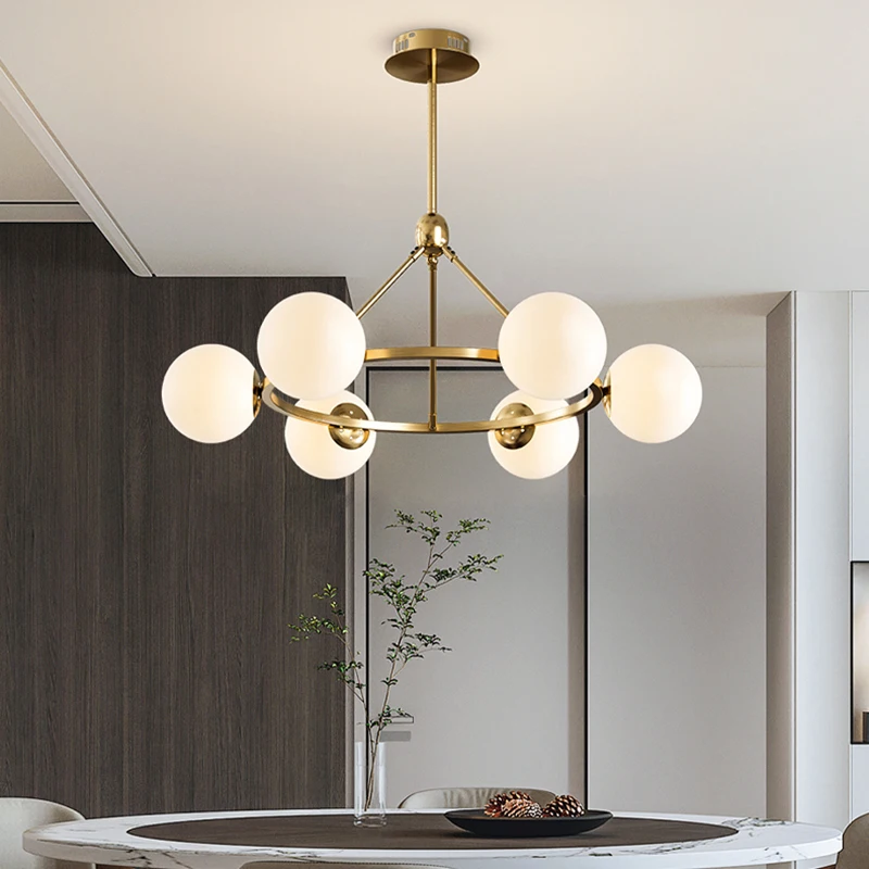 

Современная столовая подвесные светильники для внутреннего освещения, потолочный светильник, подвесной светильник, светодиодные люстры для гостиной, внутреннее освещение