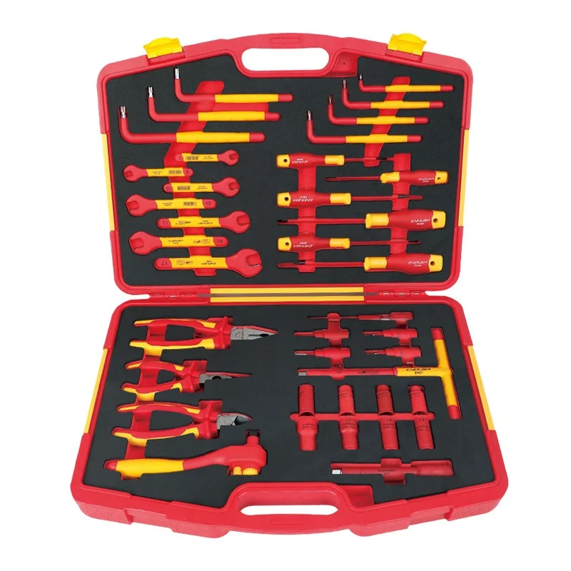 Vde Insulated Socket Metric Battery Tester 220V Electric New Energy Vehicle Repair Kit For Car Inspection Tools Combination