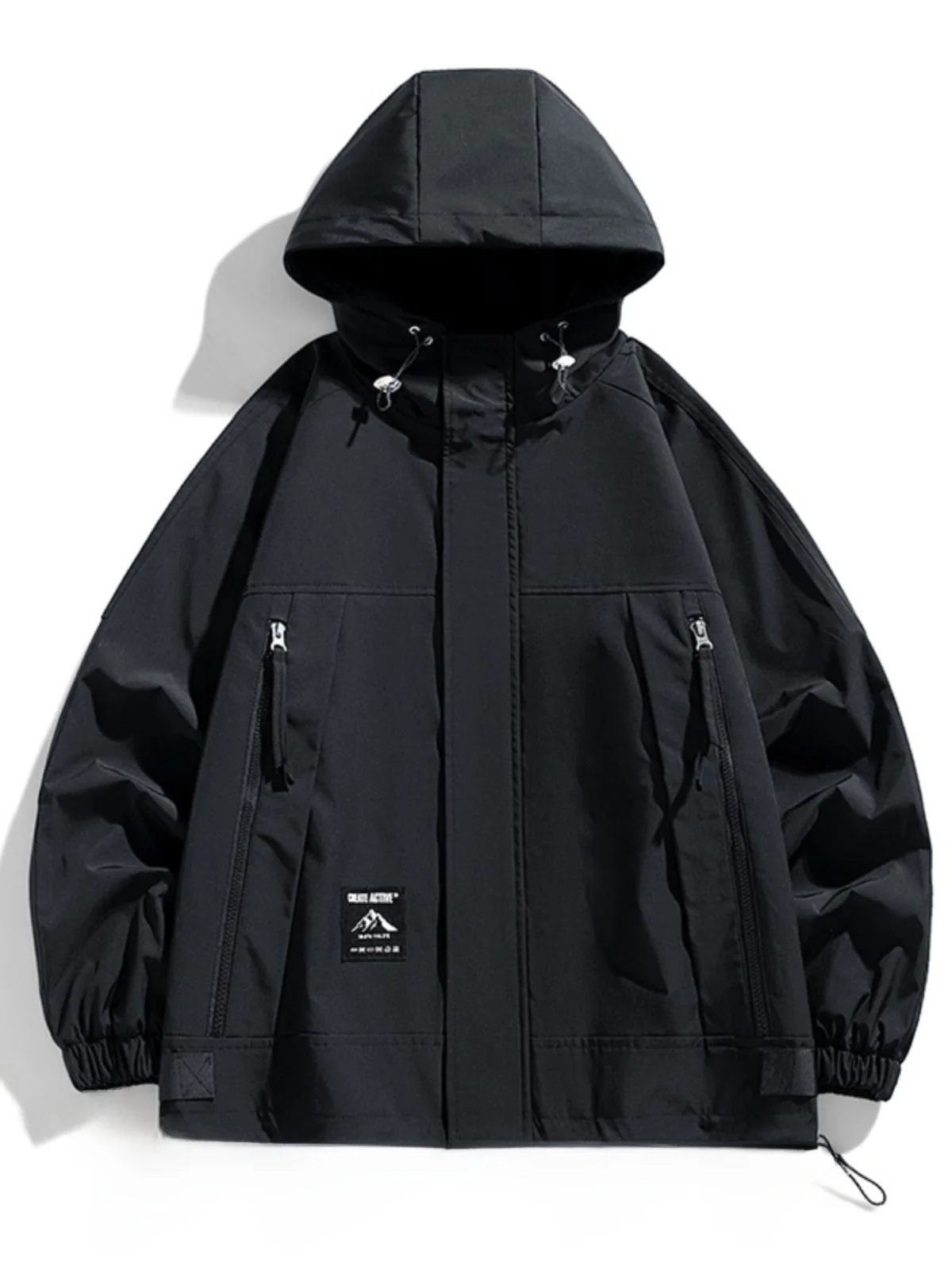 

Мужская повседневная рабочая куртка, ветрозащитная, весенне-осенняя, модная, свободного кроя, в американском стиле, функциональная, для пар, стильная, универсальная.