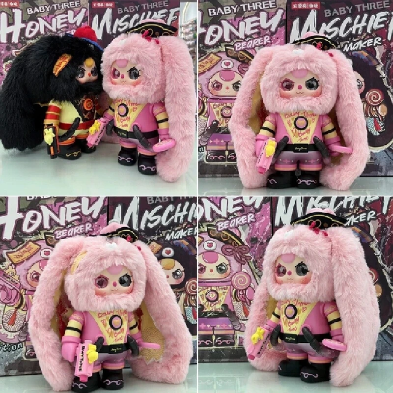 

Новый ребенок Три 400% Алиса Кролик Город Плюшевая серия Слепая коробка Kawai Игрушки Украшения Фигурка Кукла День рождения Рождественский подарок Лимит