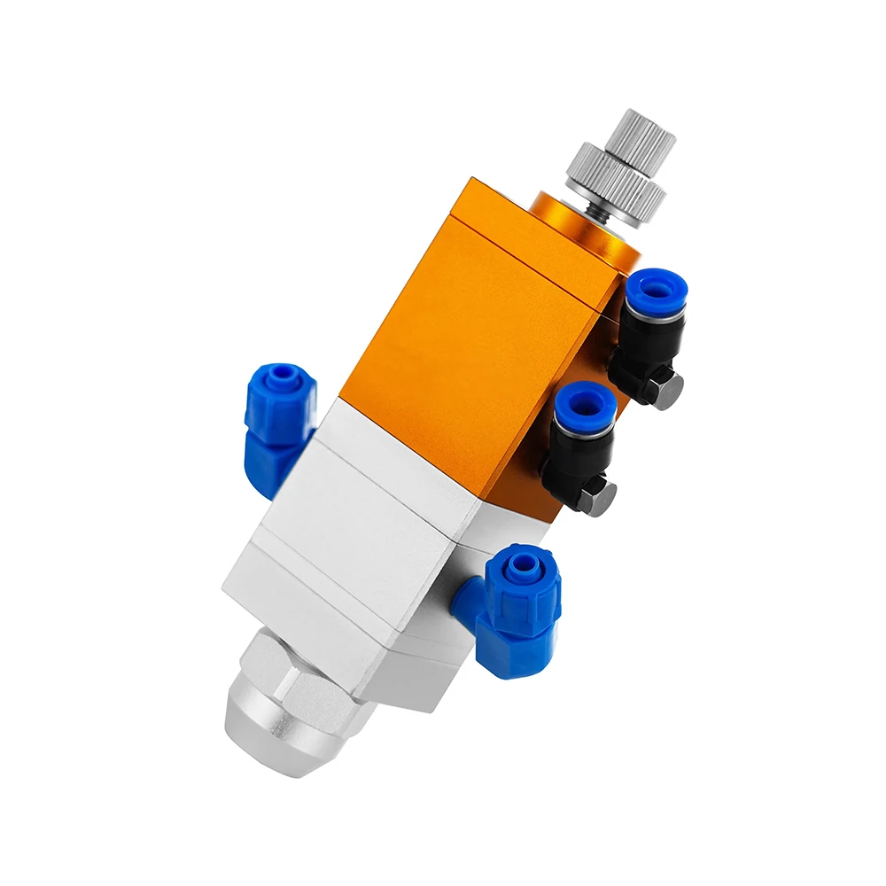 Dual Liquid Anti-Drip Dispensing Valve for Two-Part Adhesives, Adjustable Ratio, High Flow MY-3242D