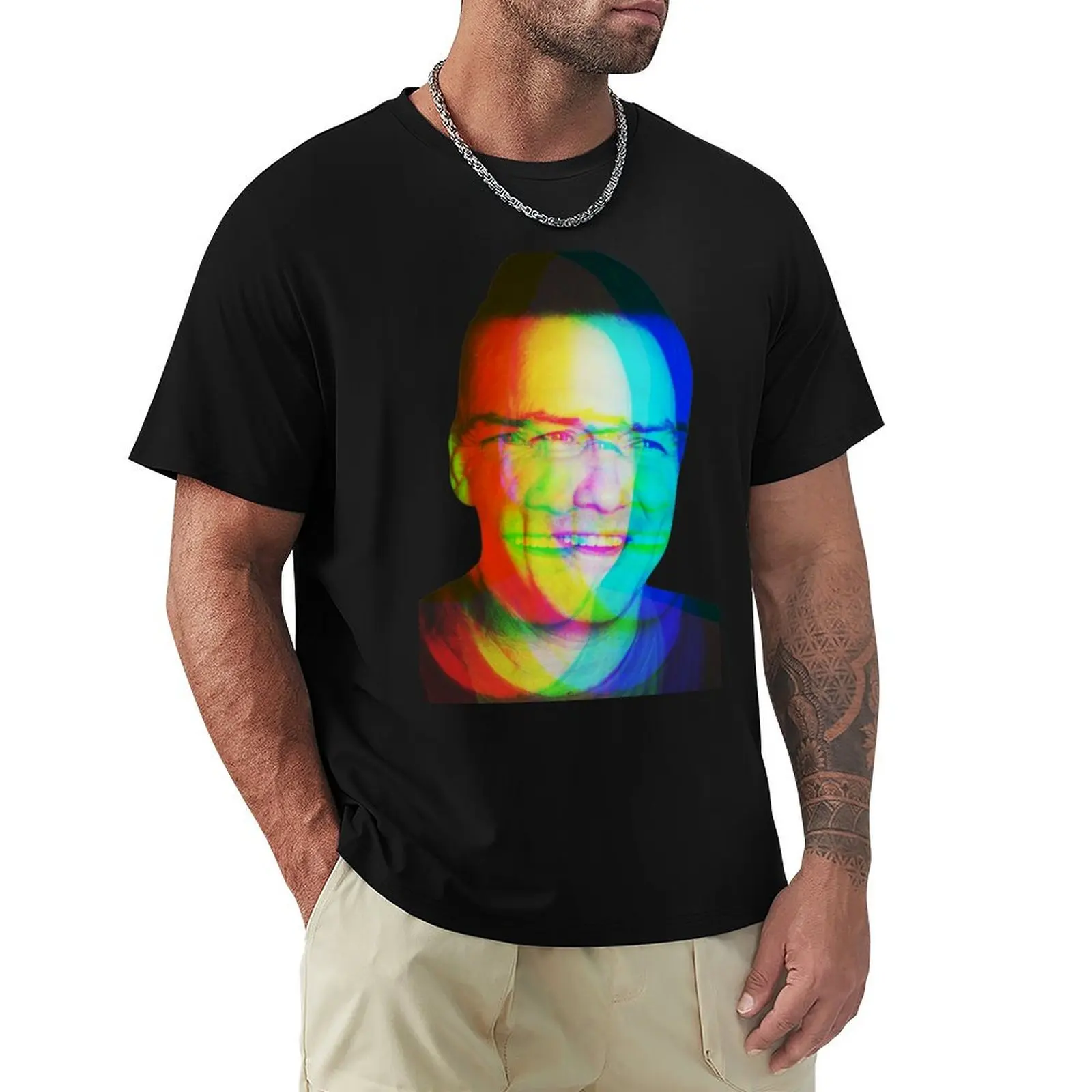 Norm Macdonald Portrait T-Shirt summer 2025 Funny t-shirts T-shirts oversize t shirts for men