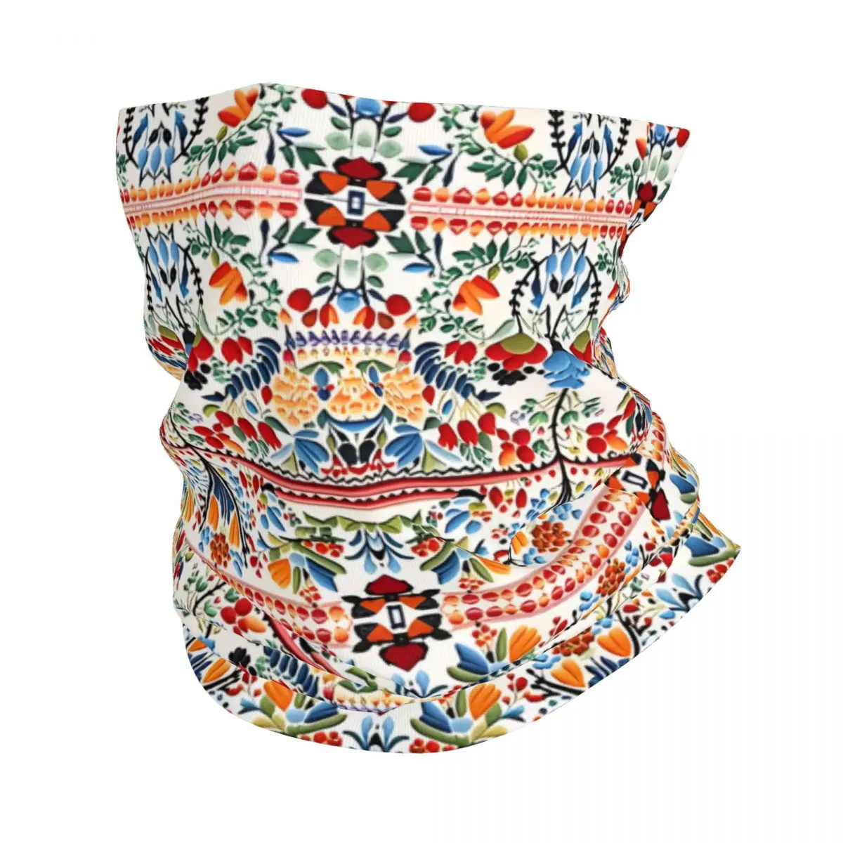 

Palestinian Embroidery Patterns Thin Bandana Neck Gaiter Wrap Scarf Headband Neck Cover