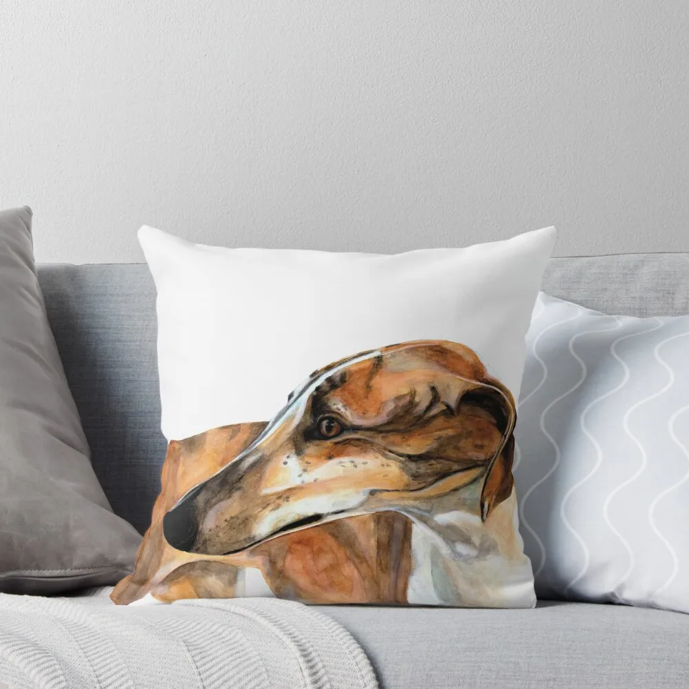 

Greyhound - Galgo Espanol Throw Pillow christmas ornaments 2025 Cushions For Sofa sleeping pillows pillow