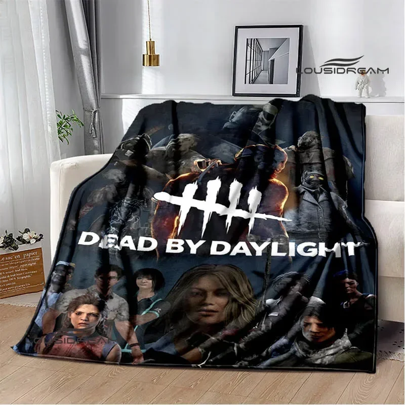 3D Game Dead by D-Daylight print blankets children's warm blanket soft and comfortable blanket home travel blanket birthday gift