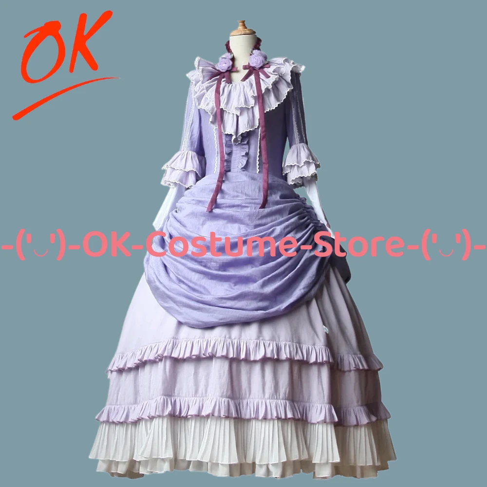 [Индивидуальный размер] Костюм для косплея Gosick Victorique de Blois, готическое платье в стиле Лолиты, фиолетовое платье, наряд для вечеринки на Хэллоуин