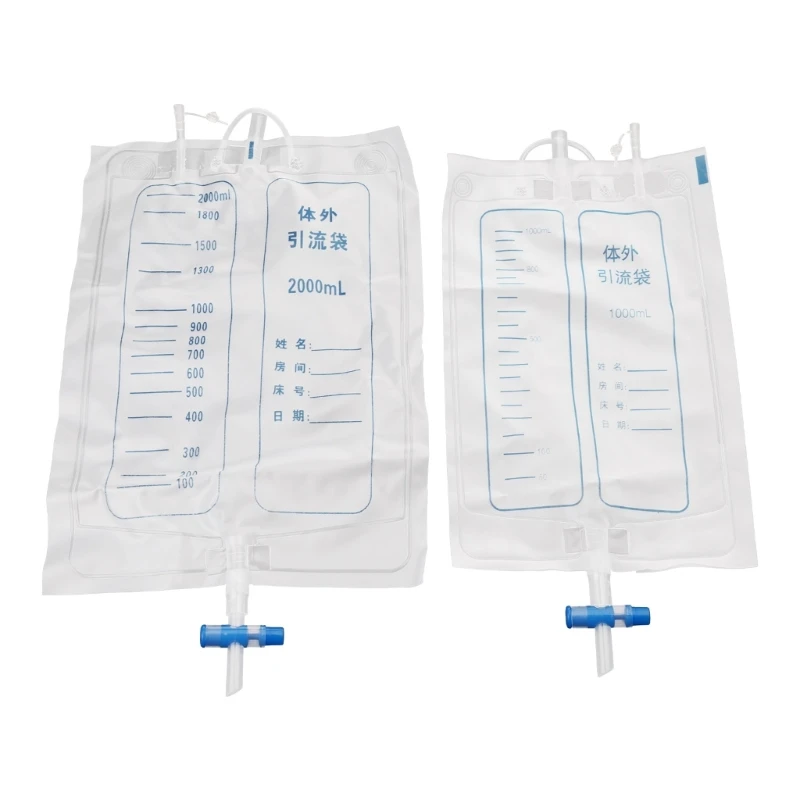 Urinal Bag Portable Urinary Incontinence Silicone Urinal Pee Holder Collector with Catheter for Men Women Atrophy Travel