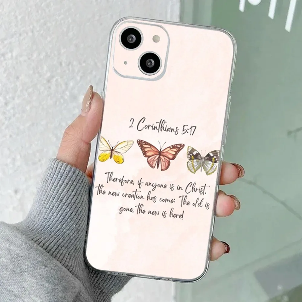 Christian Faith Design iPhone Case - usage example