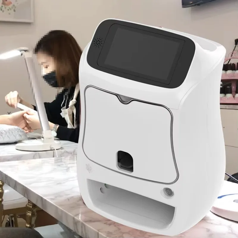 Nail Printer Finger DIY Print Art  Automatic 3D Art Designs Finger Nails Printing Machine for Salon  Use