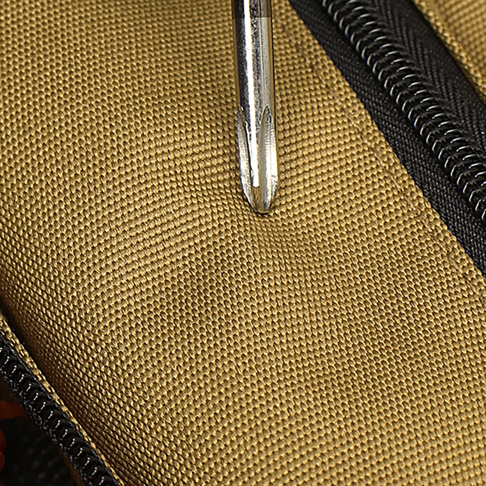 Roll Up Tool Organizer Hardware Tool Bag Portable  Tool Organizer Oxford Cloth Storage Bag with 2 Detachable Pouches