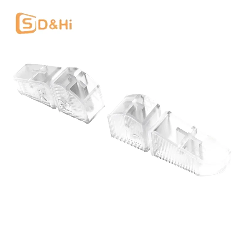 1Set For TRIMUI BRICK Transparent Back Keycaps Set Replacement Back Keycaps Translucent Keycaps Combo Set Game Accessories