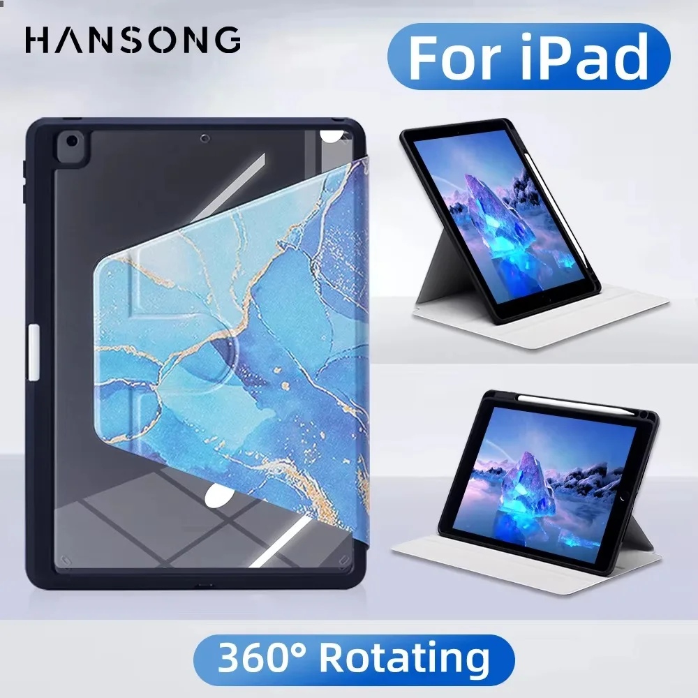 

For 2025 iPad Air 11 Case iPad 10th Generation 11th A16 9th Cover Gen iPad Pro11 4 5 10.9in 12.9 M2 M3 M4 Pencil Holder Case
