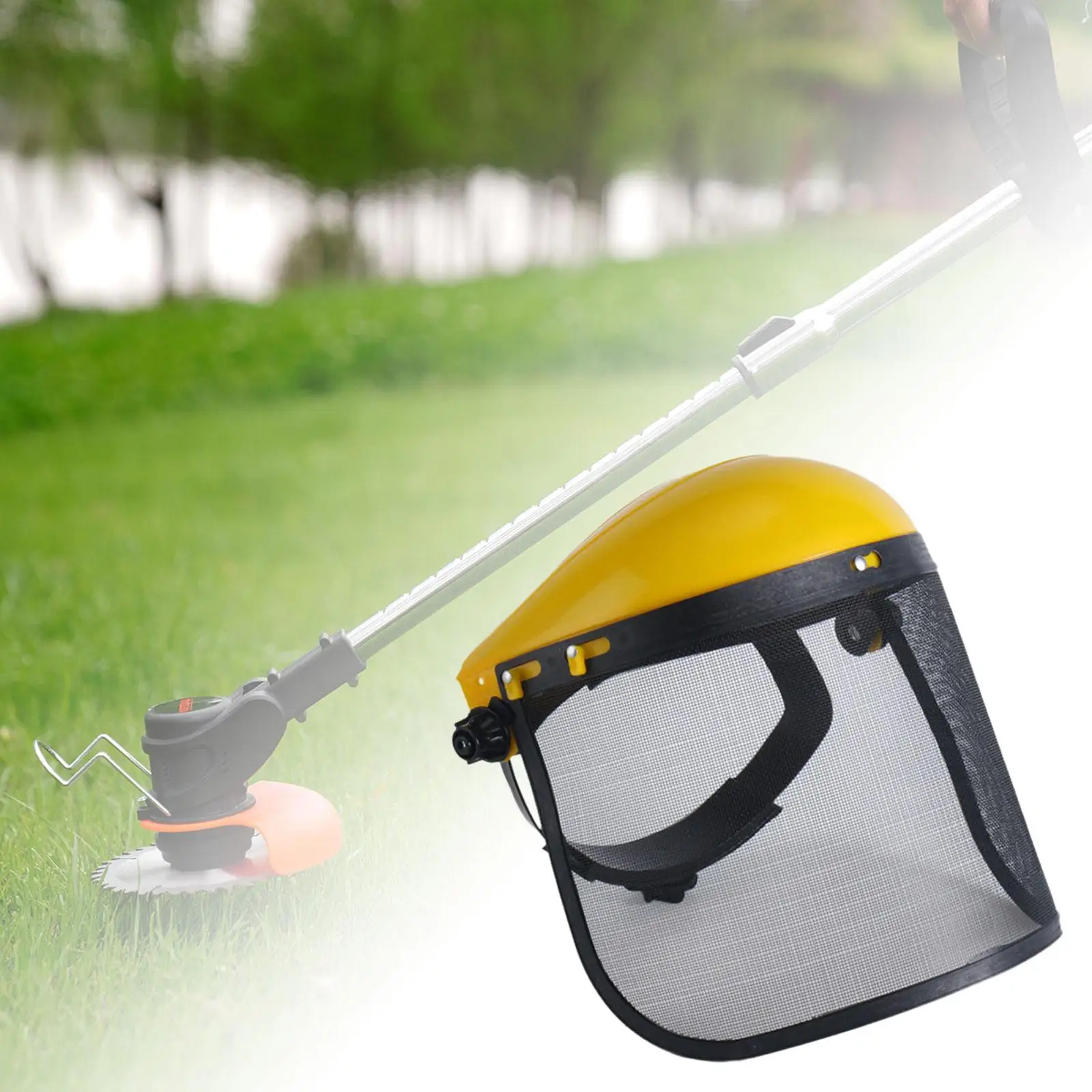 Forestry Face Shield Guards Lightweight with Metal Mesh Visor Necessary