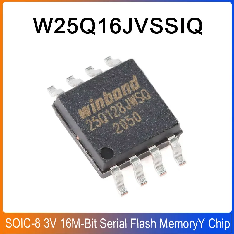 10-50pcs W25Q16JVSSIQ SOIC-8 25Q16JVSIQ W25Q16 3V 16M-BIT SERIAL FLASH MEMORY WITH DUAL