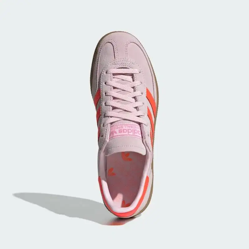 2026 New Sport Adidas JS0250 Pink Orange Low Cut Suede Casual Sneakers Gum Rubber Sole Skate Shoes