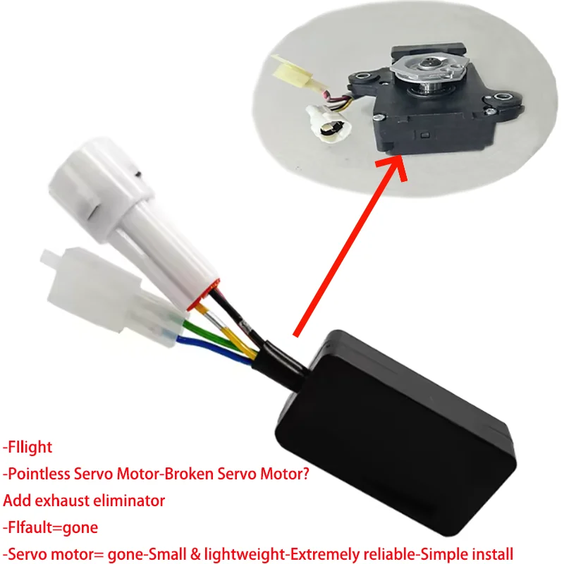 

Motorcycle For Kawasaki ZX-6R 636 ZX-10R Z1000 Z750 Z800 H2 H2R Exhaust servo module++